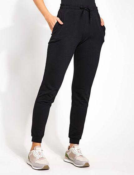 Goodmove Go Balance Cuffed Yoga Jogger - Blackimage1- The Sports Edit