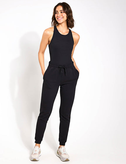 Goodmove Go Balance Cuffed Yoga Jogger - Blackimage4- The Sports Edit