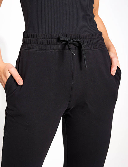 Goodmove Go Balance Cuffed Yoga Jogger - Blackimage3- The Sports Edit