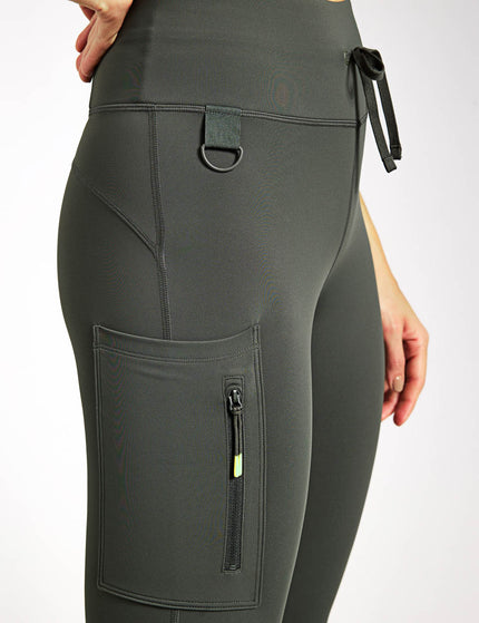 Goodmove Go Discover Stormwear Walking Leggings - Dark Oliveimages3- The Sports Edit