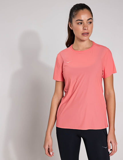 HOKA Airolite Run Top - Grapefruitimage1- The Sports Edit
