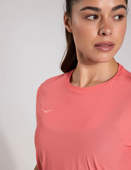 HOKA Airolite Run Top - Grapefruitimage3- The Sports Edit