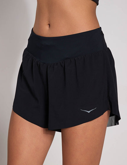 HOKA Glide 4'' Short - Blackimage1- The Sports Edit
