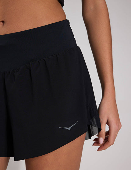 HOKA Glide 4'' Short - Blackimage6- The Sports Edit