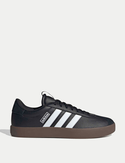 adidas VL COURT 3.0 Shoes - Core Black/Cloud White/Gumimages1- The Sports Edit