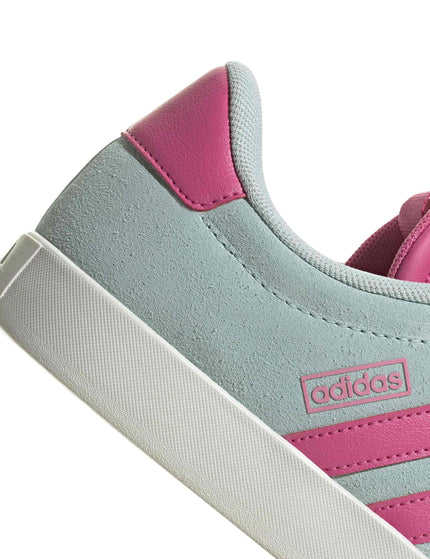 adidas VL Court 3.0 Shoes - Halo Mint/Pulse Magenta/Bliss Pinkimage5- The Sports Edit