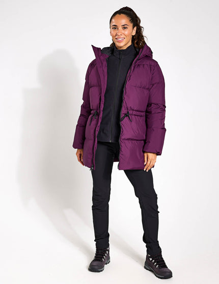 Jack Wolfskin Kirschallee Jacket - Midnight Plumimage4- The Sports Edit