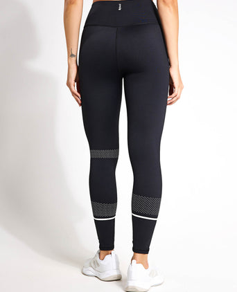 Activate Full Length Legging - Black/White