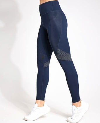 Dynamic Full Length Legging - Sky Captain