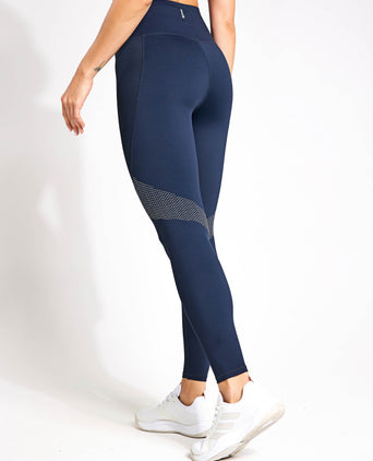 Dynamic Full Length Legging - Sky Captain