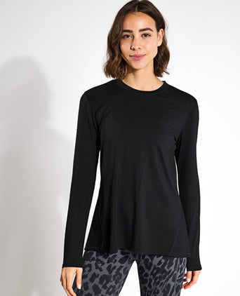 Kendall Long Sleeve Top - Black
