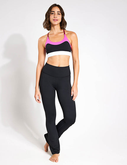 Lilybod Zara Bootcut Legging Fit - Blackimage4- The Sports Edit