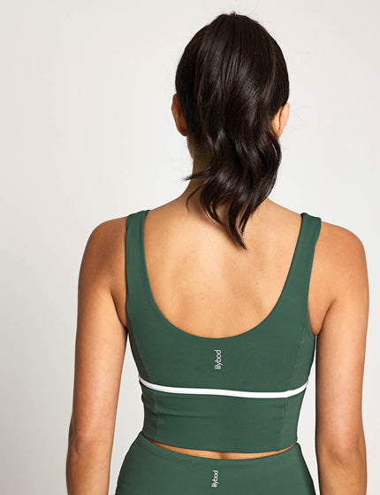 Lilybod Ava Sports Bra - Deep Greenimage2- The Sports Edit