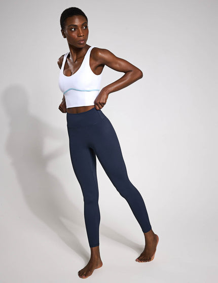 Lilybod Ava Sports Bra - White/Light Blueimages4- The Sports Edit