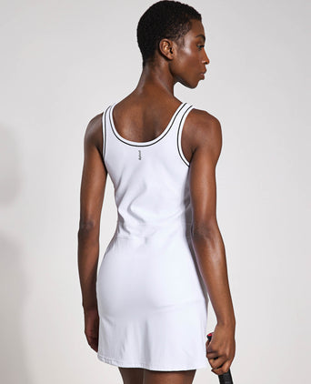 Bonnie Dress - White