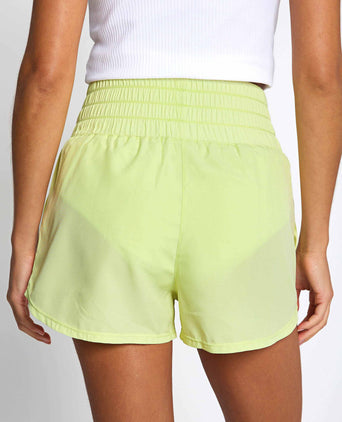 Bronte Running Short - Lime Green