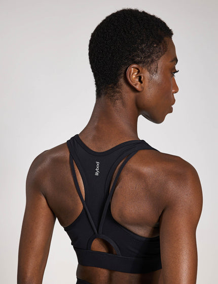 Lilybod Frankie Cloud-Core Sports Bra - Blackimage1- The Sports Edit