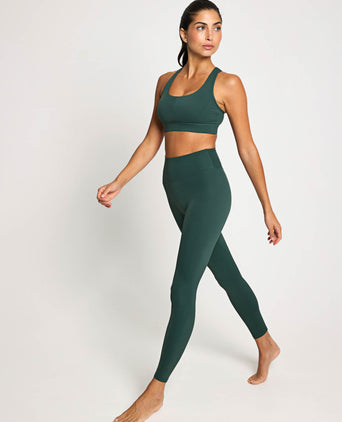 The Frankie Leggings Set - Deep Green