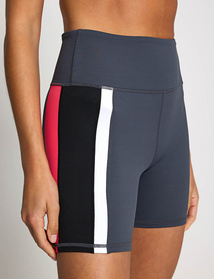 Lilybod The Limitless Shorts Set - Charcoal/Coralimage5- The Sports Edit