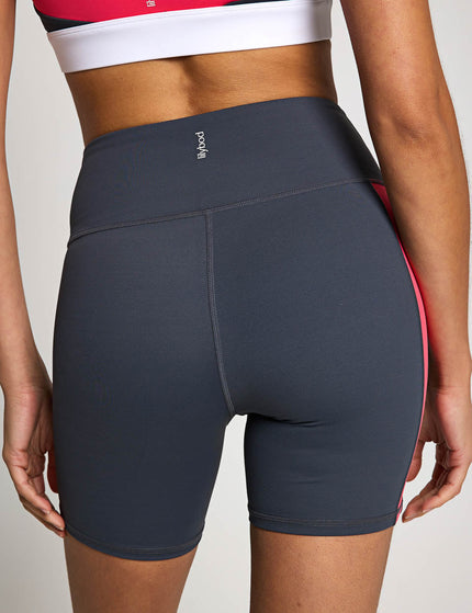 Lilybod The Limitless Shorts Set - Charcoal/Coralimage6- The Sports Edit