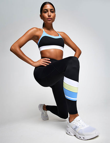 Lilybod Limitless Legging - Black/Azure/Limeimages5- The Sports Edit