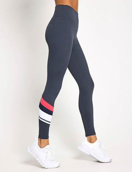 Lilybod Limitless Legging - Charcoal/Coralimages1- The Sports Edit