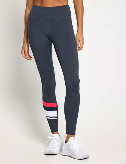 Lilybod Limitless Legging - Charcoal/Coralimages3- The Sports Edit