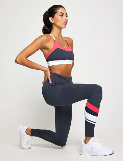 Lilybod Limitless Legging - Charcoal/Coralimages6- The Sports Edit