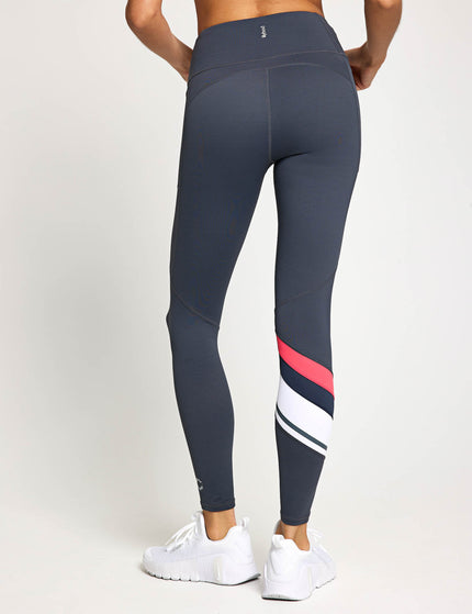 Lilybod Limitless Legging - Charcoal/Coralimages2- The Sports Edit