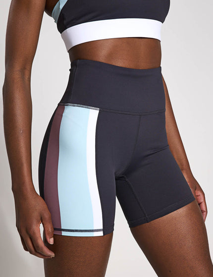 Lilybod The Limitless Shorts Set - Charcoal/Pale Blueimage4- The Sports Edit