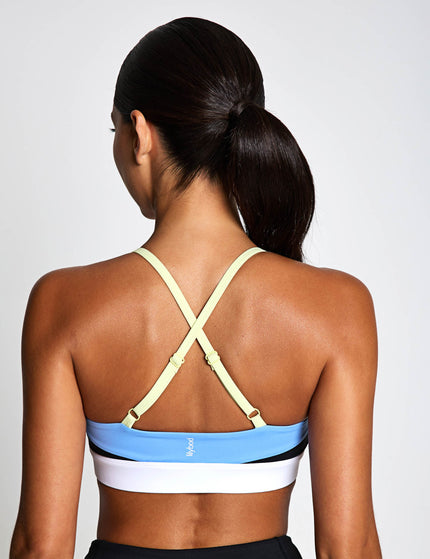 Lilybod Limitless Sports Bra - Black/Azure/Limeimages2- The Sports Edit