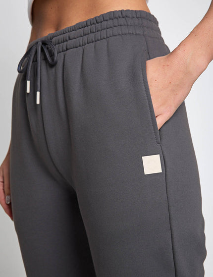 Lilybod Millie Slim Fleece Track Pant - Charcoalimages4- The Sports Edit