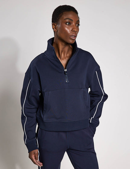 Lilybod Rihanna Sweat - Navy Blue/White Pipingimage5- The Sports Edit