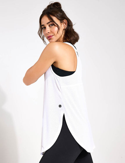 Lilybod Zela Tank Top - Whiteimage3- The Sports Edit