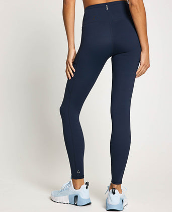 Zoe Air-Core Full Length Legging - Navy Blue