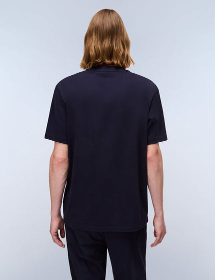 Napapijri Small Box Short Sleeve T-Shirt - Blue Marineimages3- The Sports Edit