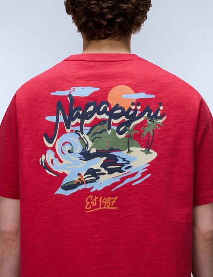Napapijri Elior Short Sleeve T-Shirt - Redimages4- The Sports Edit