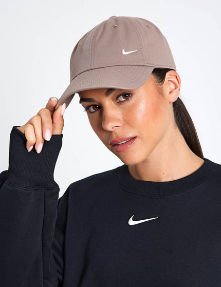 Nike Club Unstructured Cap - Mink Brown/Sailimage1- The Sports Edit
