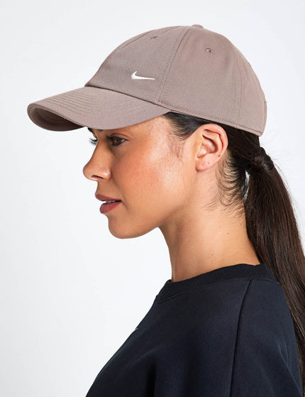 Nike Club Unstructured Cap - Mink Brown/Sailimage2- The Sports Edit