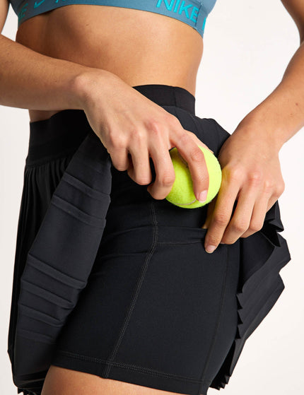 Nike NikeCourt Advantage Dri-FIT Pleated Tennis Skirt - Blackimage3- The Sports Edit