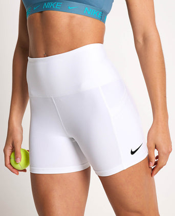 NikeCourt Dri-FIT Tennis Shorts with Pockets - White/Black