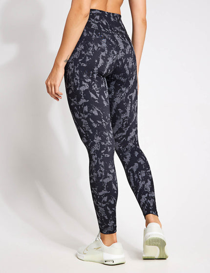 Nike One High Waisted 7/8 Printed Leggings - Blackimage2- The Sports Edit