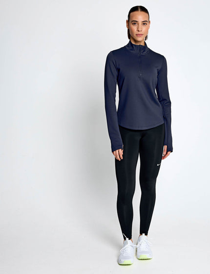 Nike One Therma-FIT 1/2-Zip Mid Layer - Midnight Navyimages5- The Sports Edit