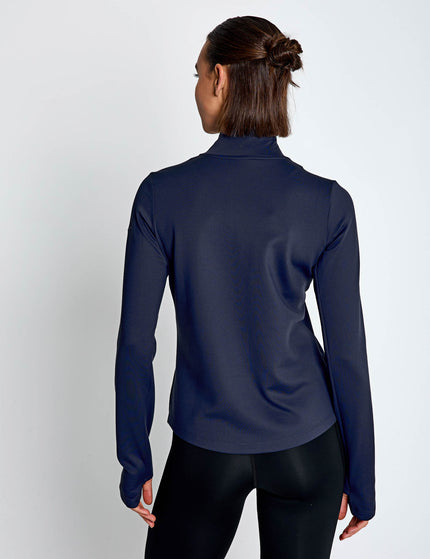 Nike One Therma-FIT 1/2-Zip Mid Layer - Midnight Navyimages2- The Sports Edit