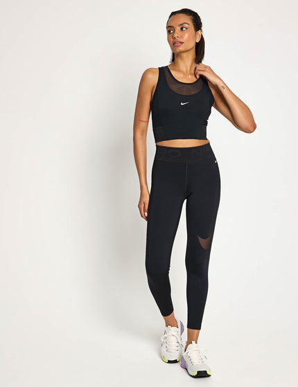 Nike Pro Sculpt High Waisted Full-Length Leggings - Black/Whiteimage5- The Sports Edit