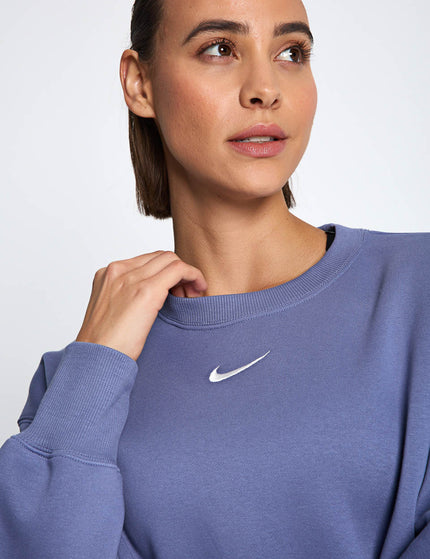 Nike Sportswear Phoenix Fleece Oversized Sweatshirt - World Indigo/Sailimages3- The Sports Edit