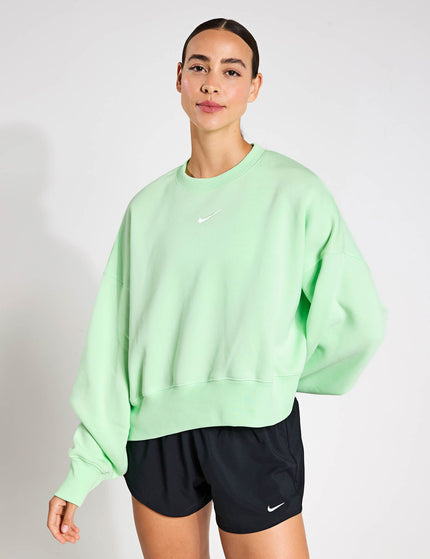 Nike Sportswear Phoenix Fleece Sweatshirt - Vapor Green/Sailimage1- The Sports Edit