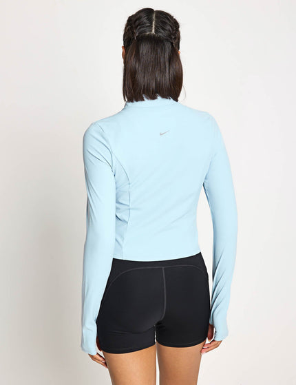 Nike Zenvy Full-Zip Long-Sleeve Top - Light Armory Blue/Cool Greyimage2- The Sports Edit