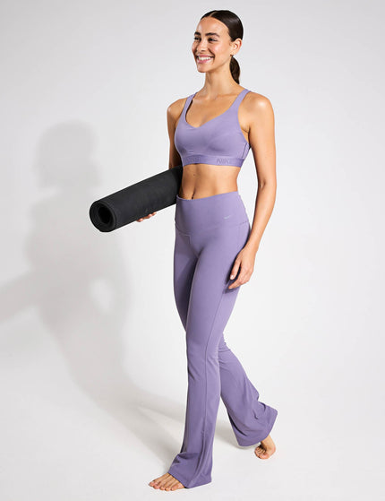 Nike Zenvy High Waisted Flared Leggings - Daybreak/Blackimage4- The Sports Edit