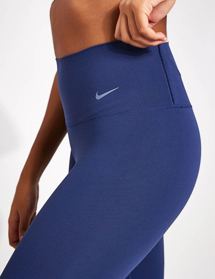 Nike Zenvy High Waisted Leggings - Midnight Navy/Blackimages4- The Sports Edit